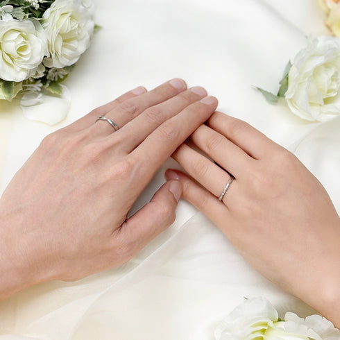 結婚指輪(ダイヤモンド) アガパンサス ~愛しい人~ DM-171/Ladies